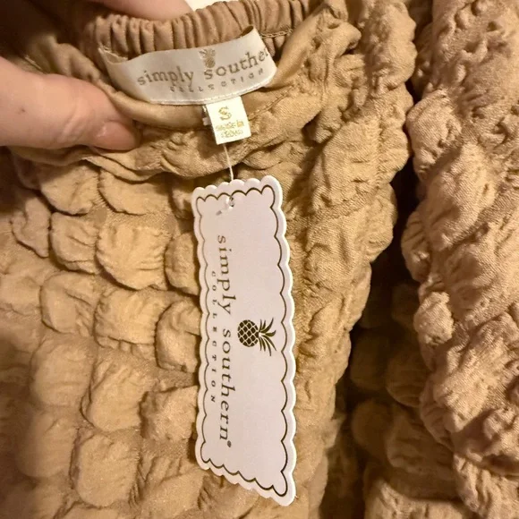 Simply southern  textured bubble dress small/medium- nwt - Picture 5 of 8